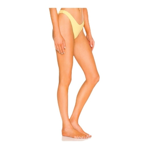 L*Space Cabana Bitsy Bikini Bottom in Lemon Drop NWOT - Picture 3 of 7